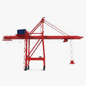 Ship to Shore Crane Rigged